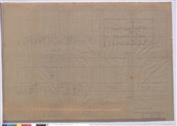 藏品(屋頂平面圖、地層平面圖、橫剖面圖、屋頂電燈圖)的圖片