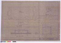 藏品(屋頂平面、水箱剖面、配置圖)的圖片