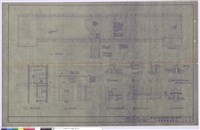 藏品(廁所平面圖、廁所立面圖、吊平頂與牆接頭詳圖、廁所通氣詳圖、通氣口剖面圖、屋頂平面圖、通氣百葉窗)的圖片