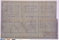 藏品(大平梯平面、剖面圖、廁所標準立面圖)的圖片