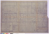藏品(隔墻立面、詢問台二樓迴廊欄杆詳圖、空心磚墻詳圖、粉刷表)的圖片