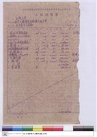 藏品(工程估價單)的圖片