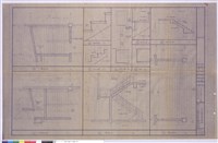 藏品(太平梯平面.剖面圖、禮堂進口樓梯平面.剖面圖)的圖片