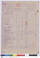 藏品(工程預算表)的圖片