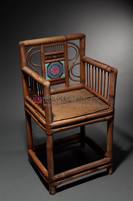 竹製太師椅