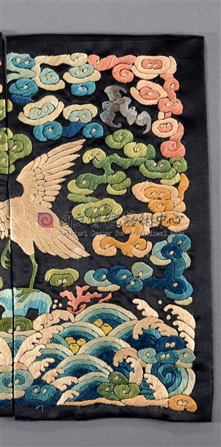 六品文官鷺鷥紋補子(前左)