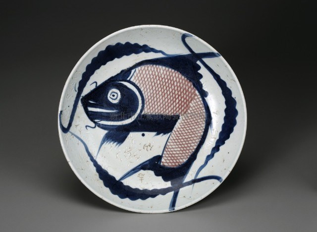 青花魚盤(1)