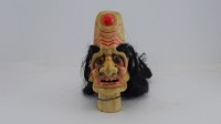 布袋戲八爺偶頭：白爺（白臉）藏品圖，第1張