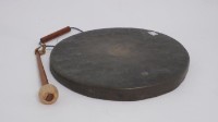  1.小鑼（繩柄色澤較黑）藏品圖，第1張