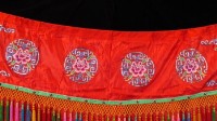 床頭帳簾（紅色）藏品圖，第2張
