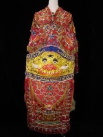  1.元帥袍（紅色、黃金色龍圖）藏品圖，第1張