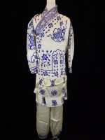  15.員外披（白色）藏品圖，第1張