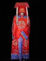 1.官府用龍套（紅色、藍色鑲邊）藏品圖，第1張