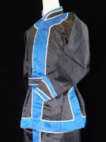 武旦披（黑色、鑲藍邊）藏品圖，第2張