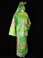 甲裙馬褂（綠色）藏品圖，第2張