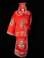 甲裙馬褂（紅色）藏品圖，第1張