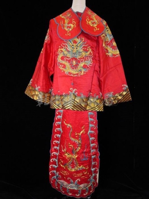 張龍趙虎服（紅色）藏品圖，第1張
