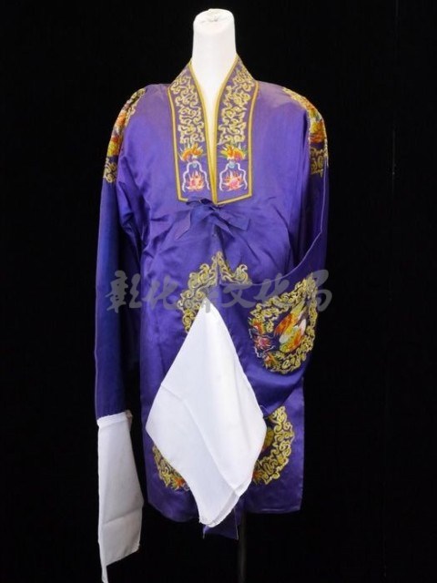 女披（紫色底）藏品圖，第1張