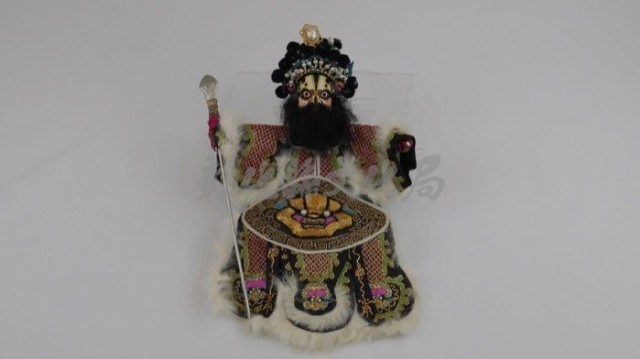 張飛戲偶藏品圖，第1張