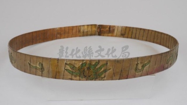  4.玉帶（淡褐黃色、紅色斑痕）藏品圖，第2張