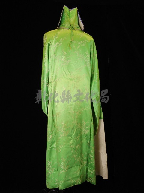 老爺服（綠色、頭巾）藏品圖，第2張