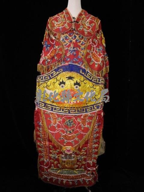  1.元帥袍（紅色、黃金色龍圖）藏品圖，第1張