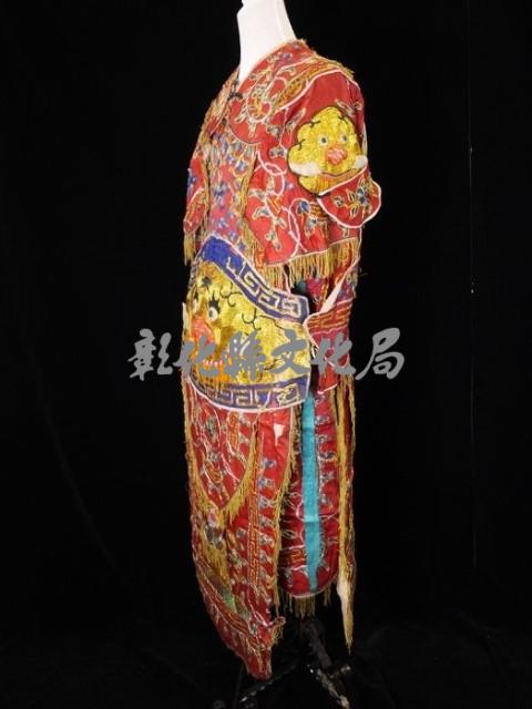  1.元帥袍（紅色、黃金色龍圖）藏品圖，第2張