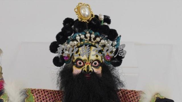 張飛戲偶藏品圖，第2張