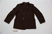 女用咖啡色西式套裝藏品圖，第1張