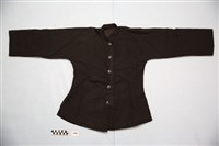 黑色立領開襟短衫藏品圖，第1張