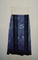 紫藍色圍裏式馬面裙藏品圖，第1張
