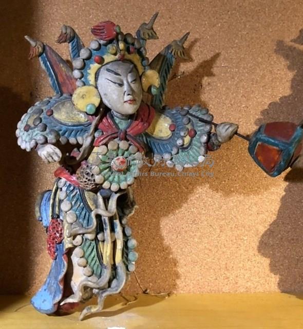 水釉、人物、山景、帶騎(一)藏品圖，第3張