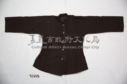 黑色立領開襟短衫藏品圖，第1張