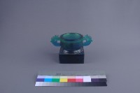 春雷雙龍提耳水晶籃藏品圖，第2張