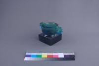 春雷雙龍提耳水晶籃藏品圖，第3張