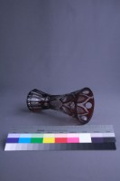 紫色雕刻斛式花瓶藏品圖，第4張