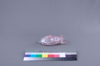 絞紋掛式牡丹花瓶藏品圖，第2張