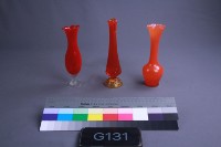 紅色纖細花瓶藏品圖，第1張