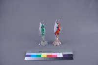 多色魚飾花瓶藏品圖，第2張