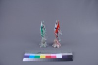 多色魚飾花瓶藏品圖，第3張