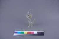 透明點飾魚式花瓶藏品圖，第4張