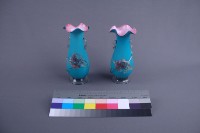 青色紅裡花瓶（一對）藏品圖，第2張