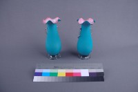 青色紅裡花瓶（一對）藏品圖，第4張