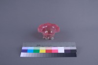 絞紋葉形足式花器藏品圖，第4張