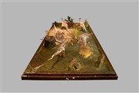 恐龍系列(1) a.暴龍 b.三角龍 c.副龍擳龍 d.禽龍冠龍  e.冠龍藏品圖，第3張