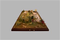 恐龍系列(1) a.暴龍 b.三角龍 c.副龍擳龍 d.禽龍冠龍  e.冠龍藏品圖，第4張