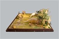 恐龍系列(3)  a.梁龍 b.宛龍c.雙冠龍藏品圖，第4張