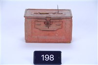 磚紅色子彈箱藏品圖，第1張