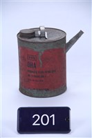 紅色小油桶(有漏嘴)藏品圖，第1張