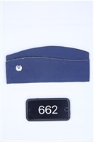 天藍船型帽藏品圖，第1張